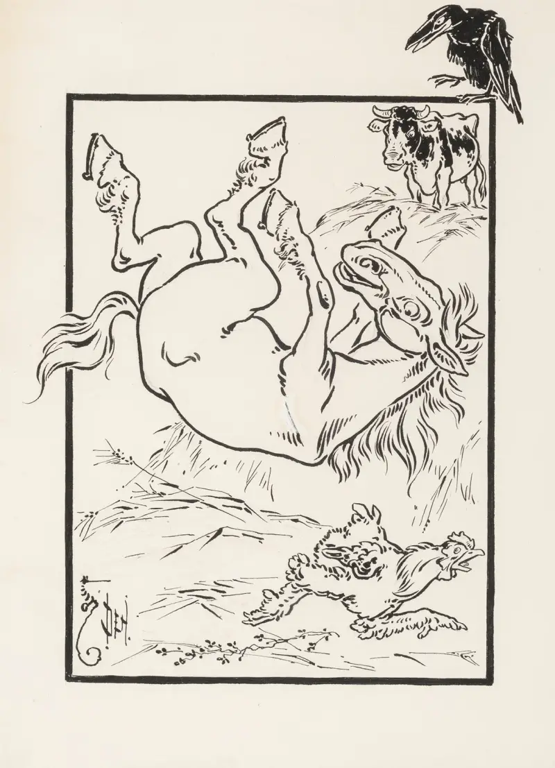 Hönan och hästen av William Wallace Denslow
