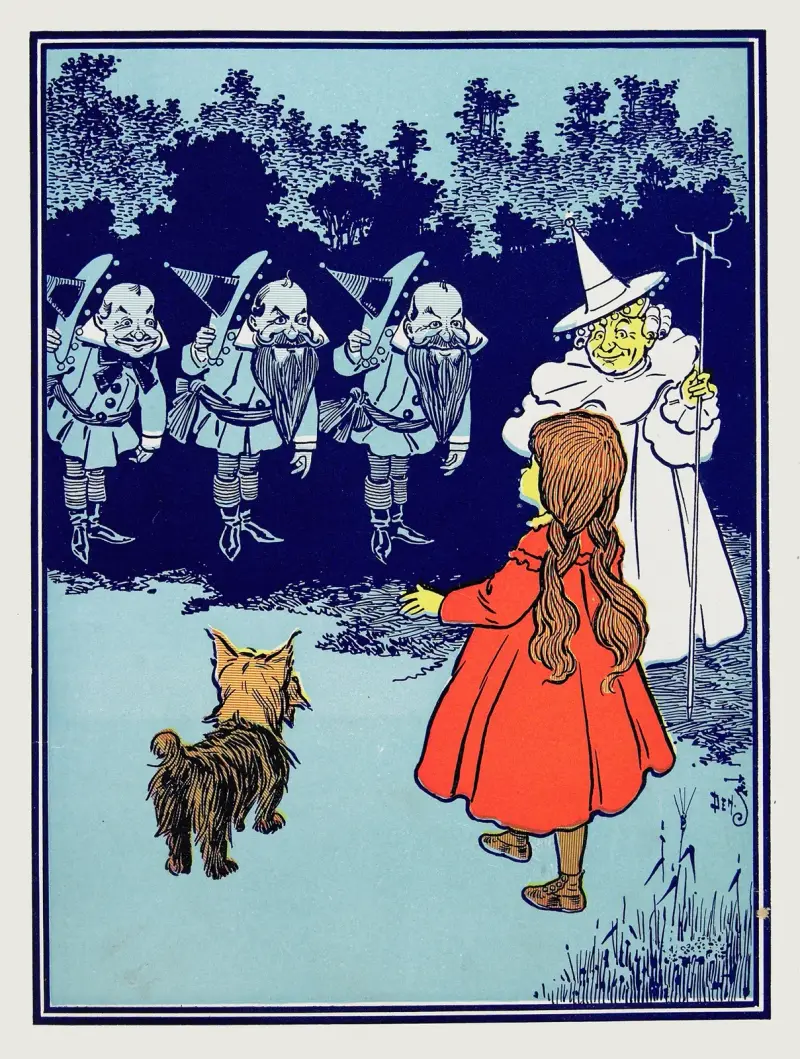 Jag är trollkarlen från norr av William Wallace Denslow