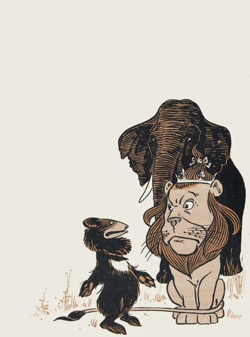 The wonderful Wizard of Oz Pl 5 av William Wallace Denslow