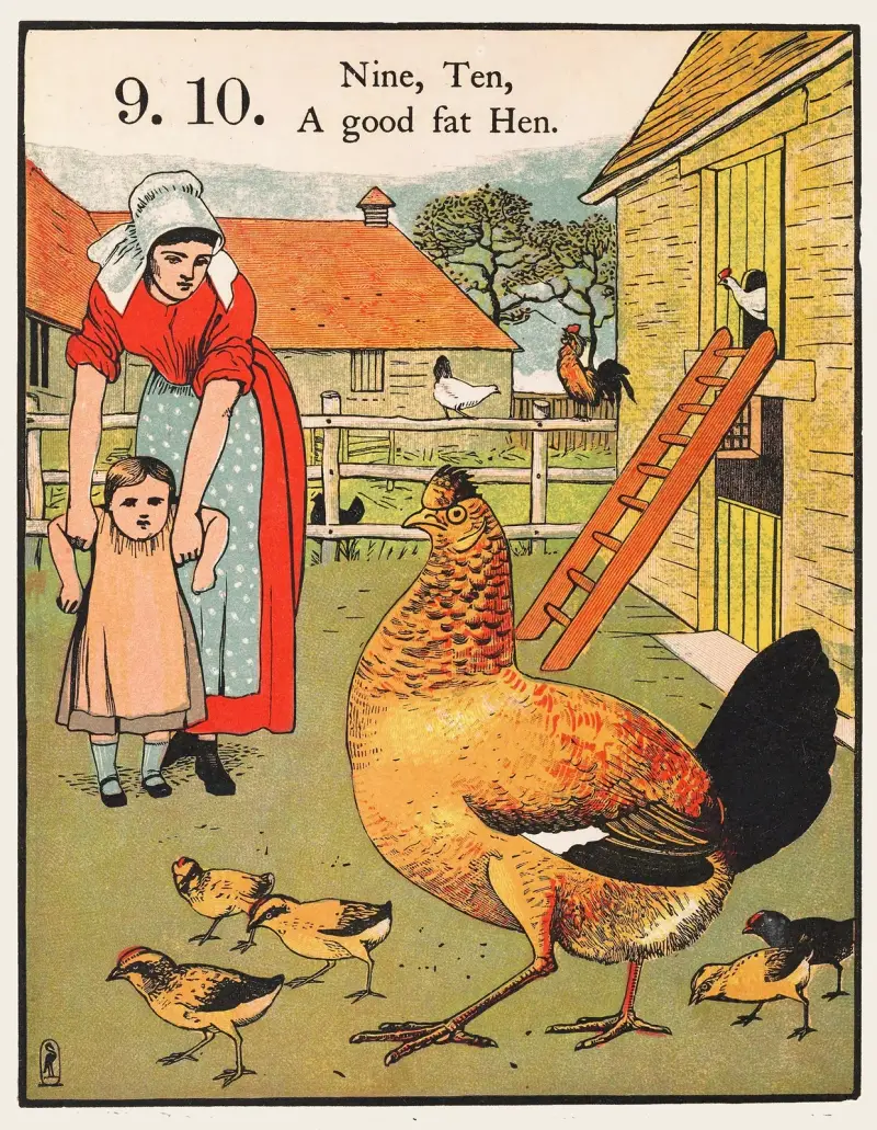 1, 2, spänn min sko Pl 3 av Walter Crane