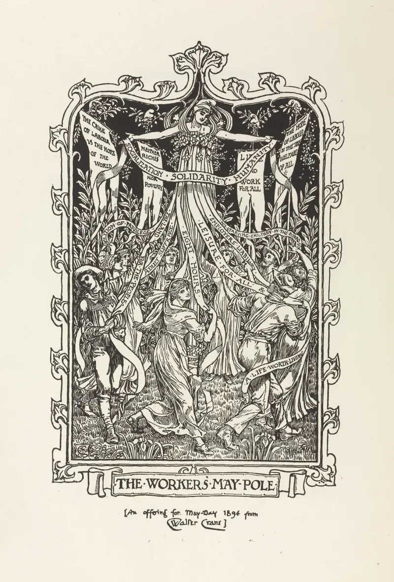 Cartoons for the cause Pl.10 av Walter Crane