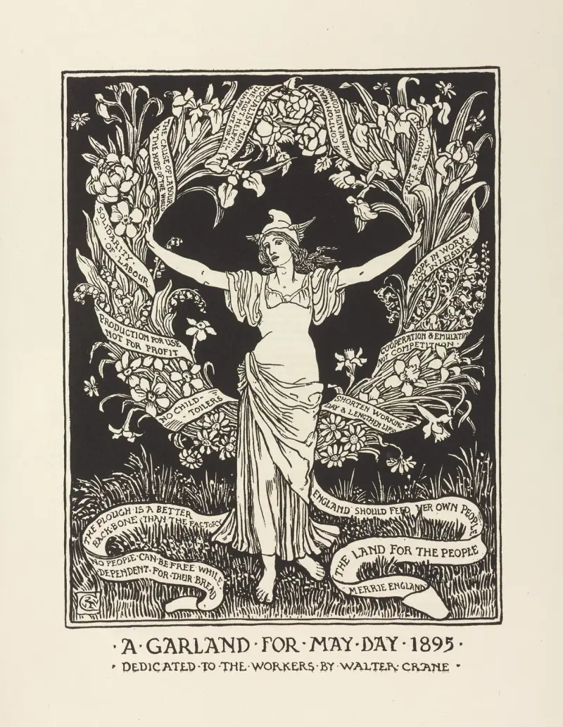 Cartoons for the cause Pl.12 av Walter Crane