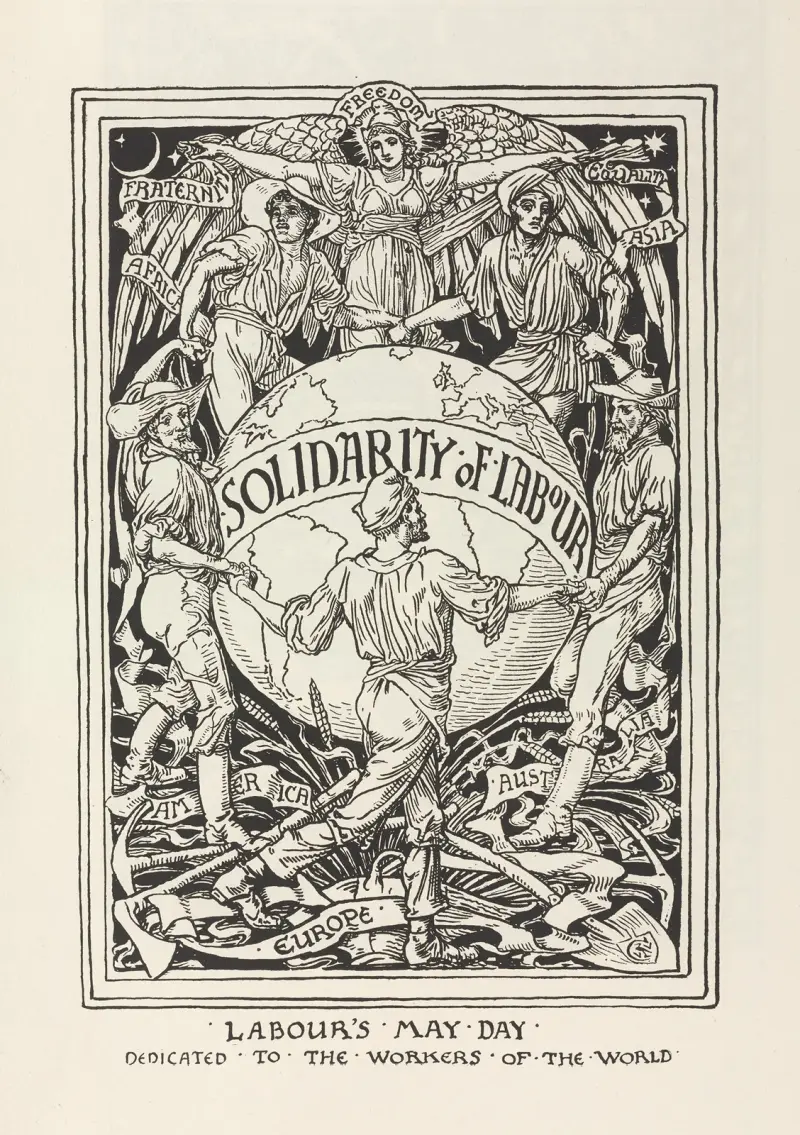Cartoons for the cause Pl.7 av Walter Crane