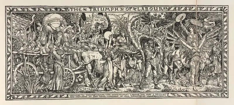 Cartoons for the cause Pl.8 av Walter Crane