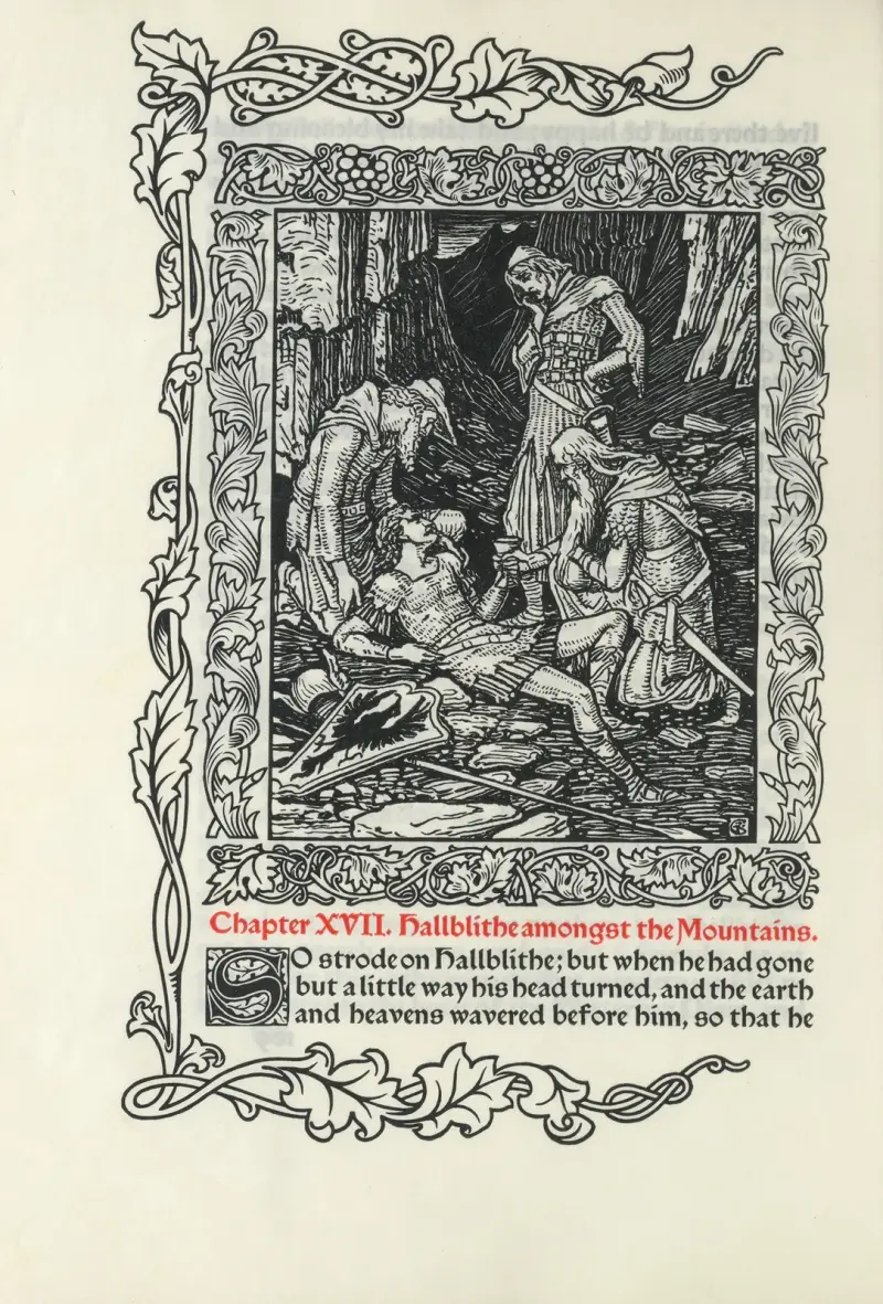 Kapitel XVII. Hallblithe unter den Bergen von Walter Crane
