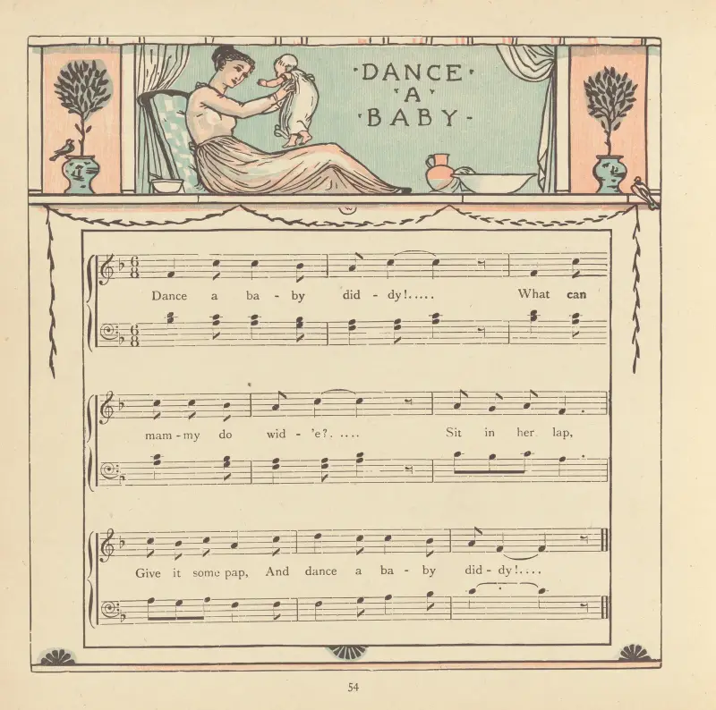 Dance a Baby av Walter Crane