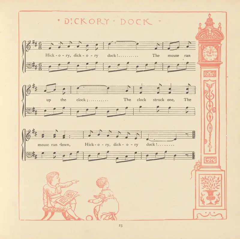 Dickory Dock von Walter Crane