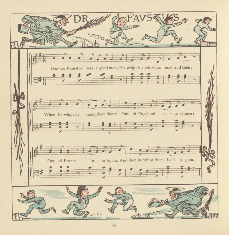 Dr. Faustus von Walter Crane