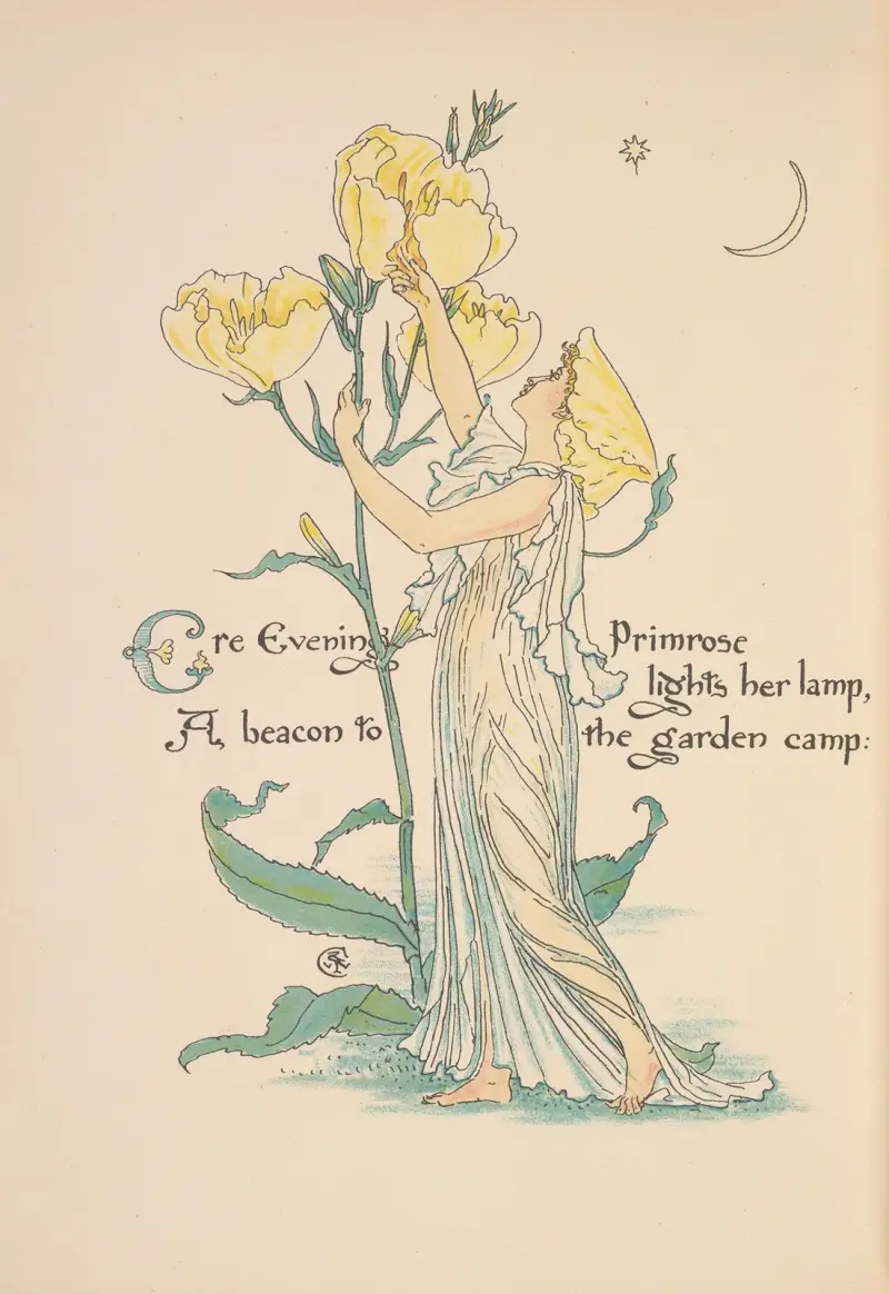 Flora’s feast; A masque of flowers Pl.28 av Walter Crane