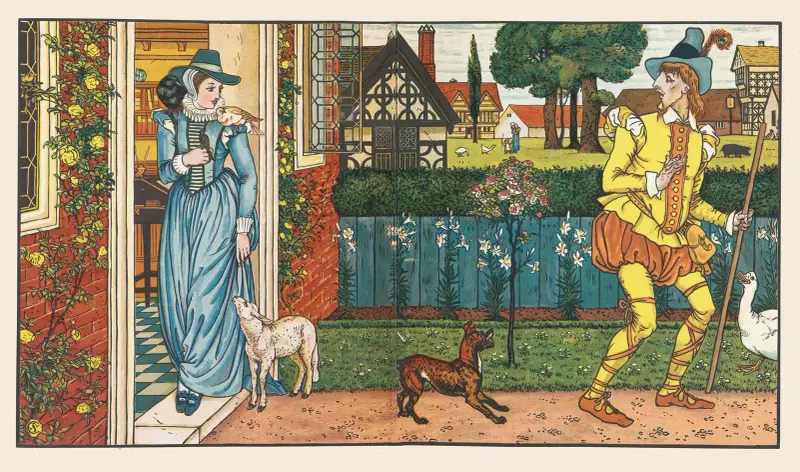 Goody Two Shoes (Taf. 3) von Walter Crane