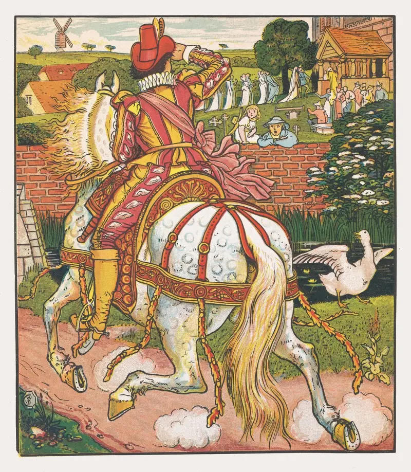 Goody Two Shoes, Tafel 5 von Walter Crane