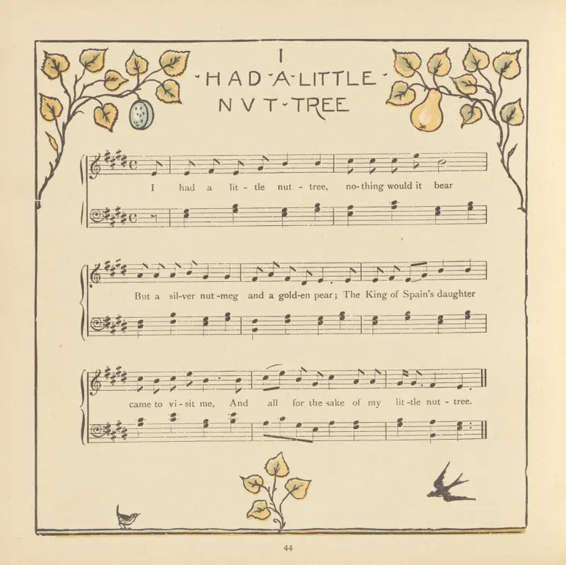 Ich hatte einen kleinen Nussbaum von Walter Crane