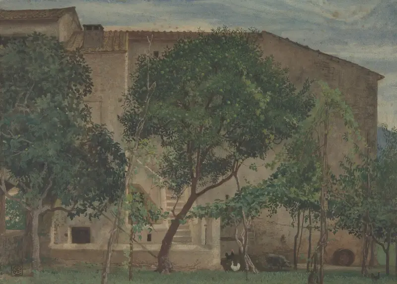Italian Farmhouse (1871–3) av Walter Crane