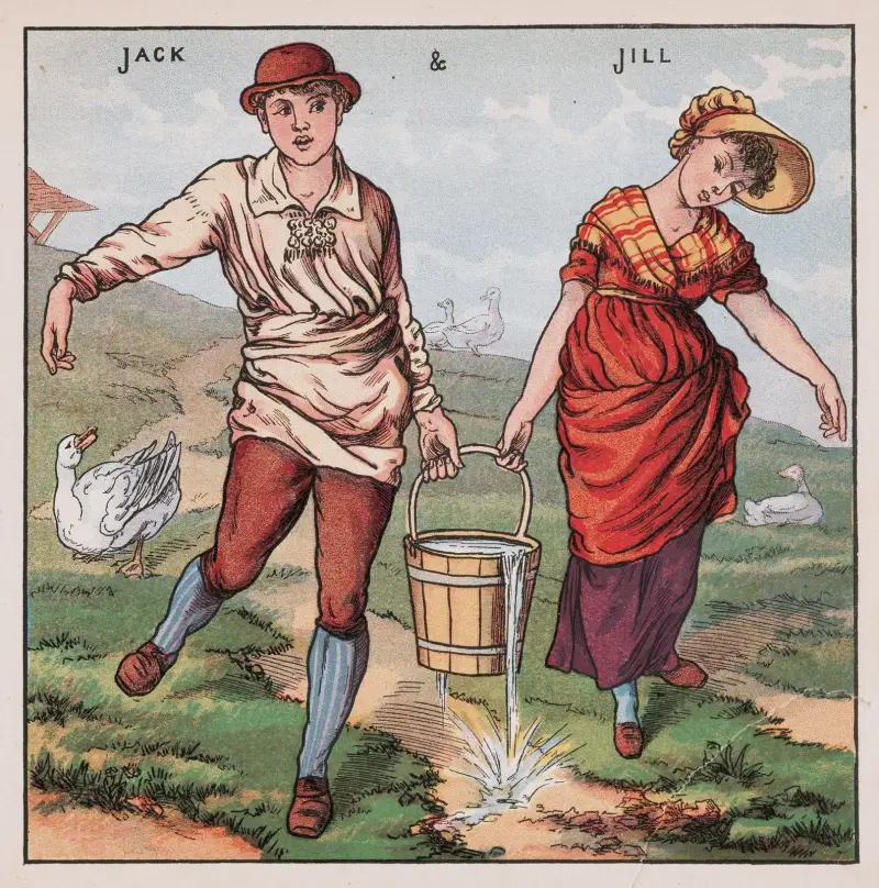 Jack & Jill av Walter Crane