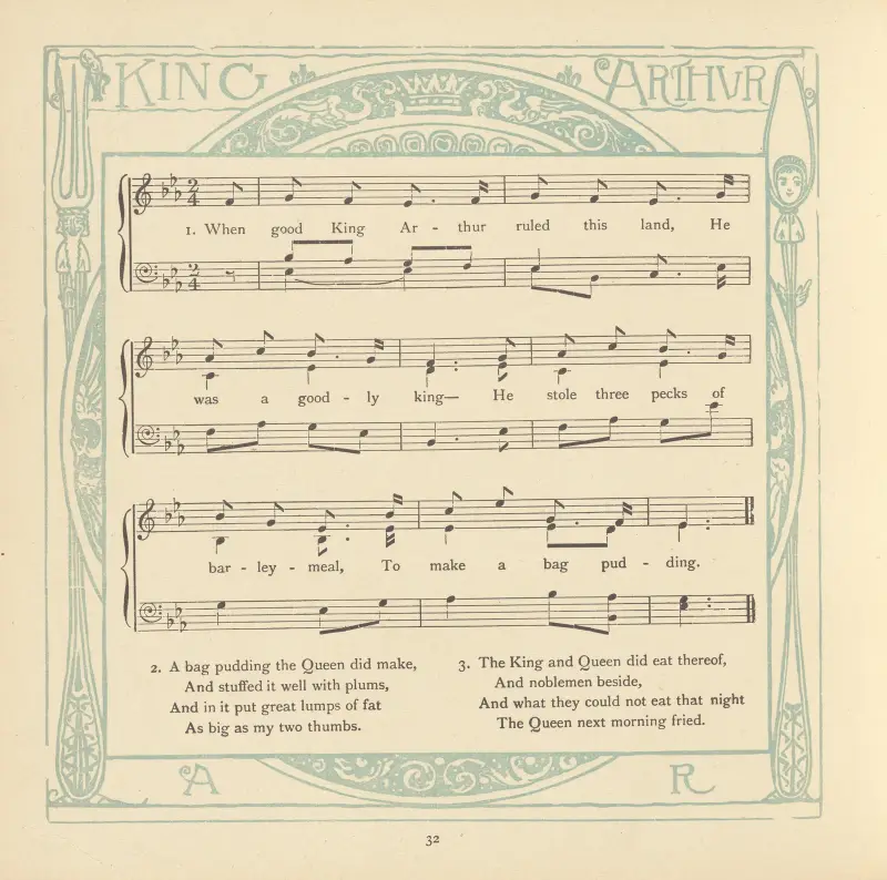 King Arthur av Walter Crane