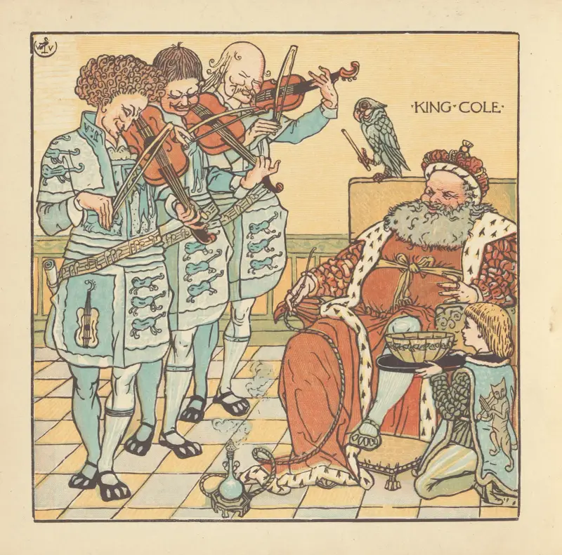 King Cole av Walter Crane