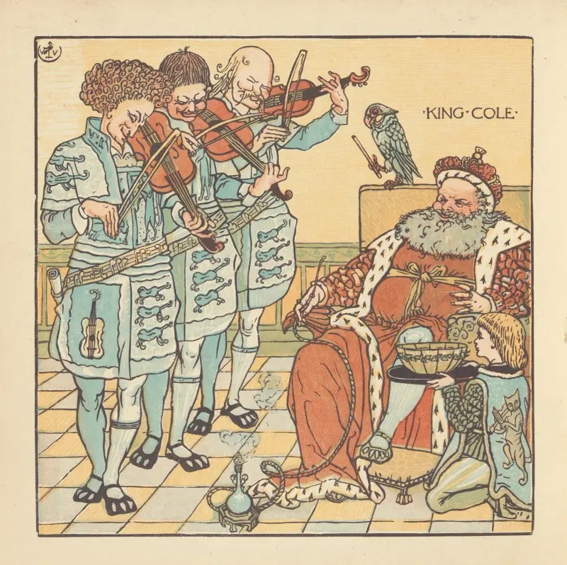 King Cole, 1876 von Walter Crane