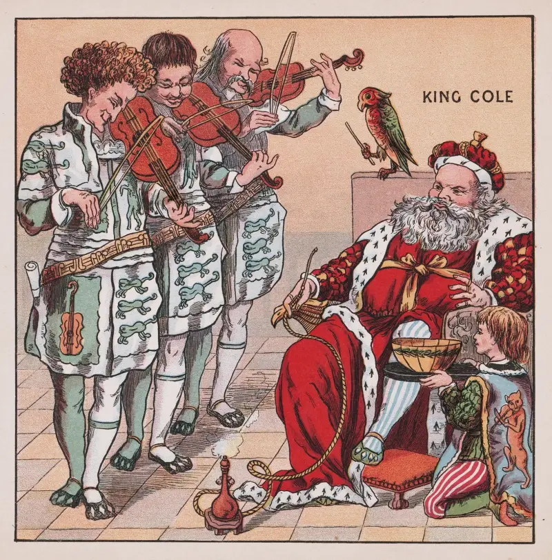 King Cole, 1877 von Walter Crane