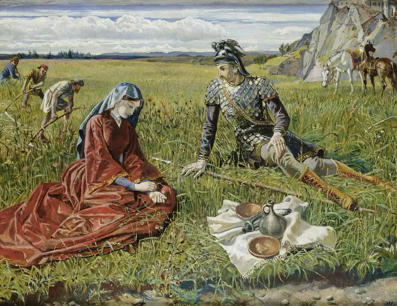 Ruth und Boas von Walter Crane