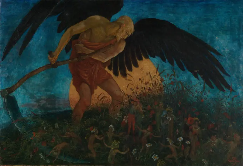 Schnitter Tod av Walter Crane