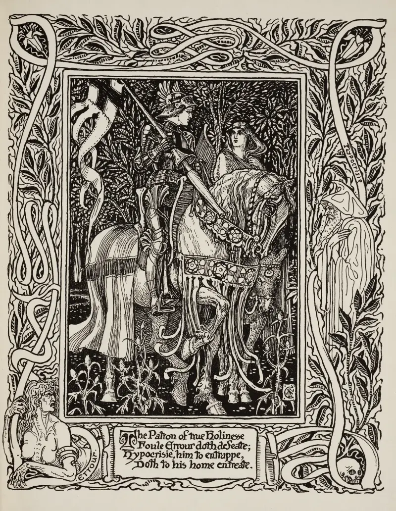 Spenser’s Faerie queene av Walter Crane