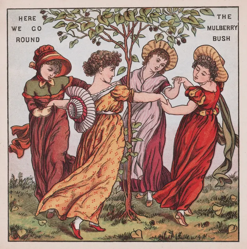 The Mulberry Bush av Walter Crane