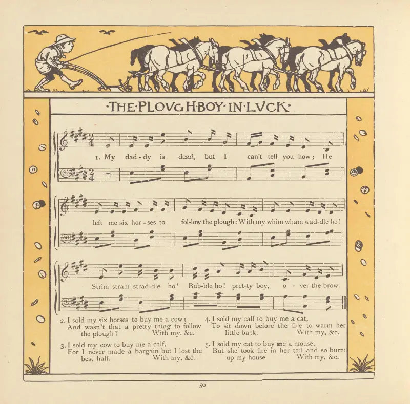 Der Glückspflugjunge von Walter Crane
