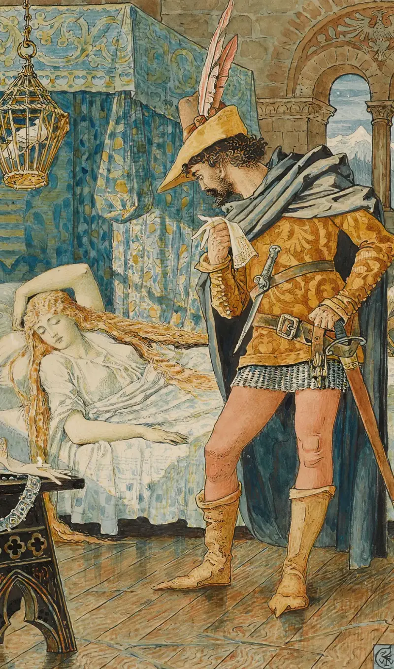 Törnrosa av Walter Crane