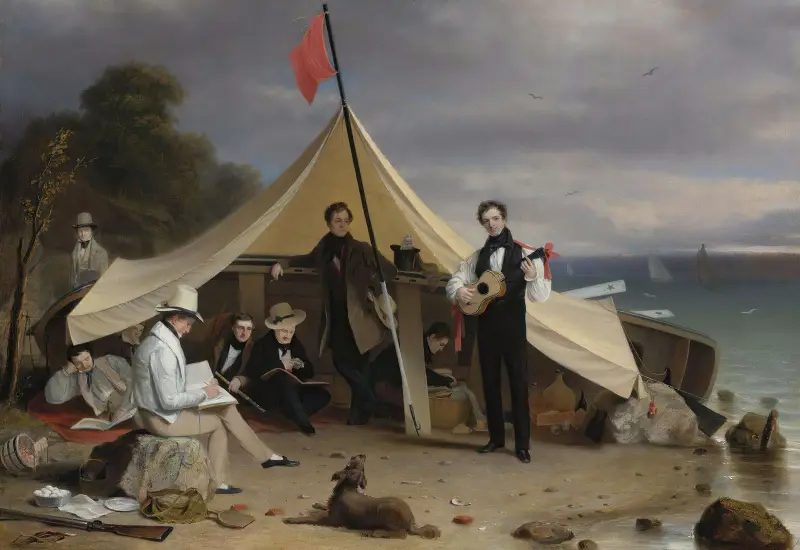 Greenwich Boat Club av Robert Walter Weir