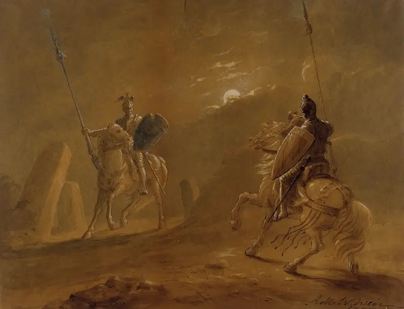 Rytířovo setkání, Robert Walter Weir