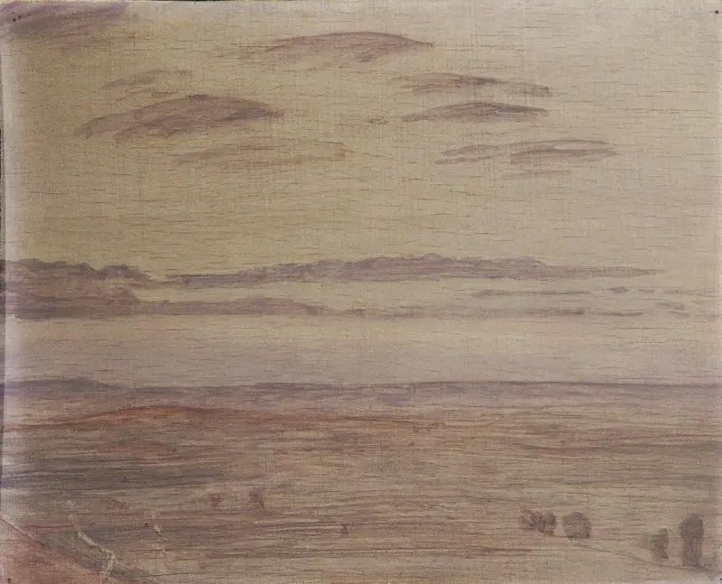 Trübe Landschaft bei Eggenburg av Walther Gamerith