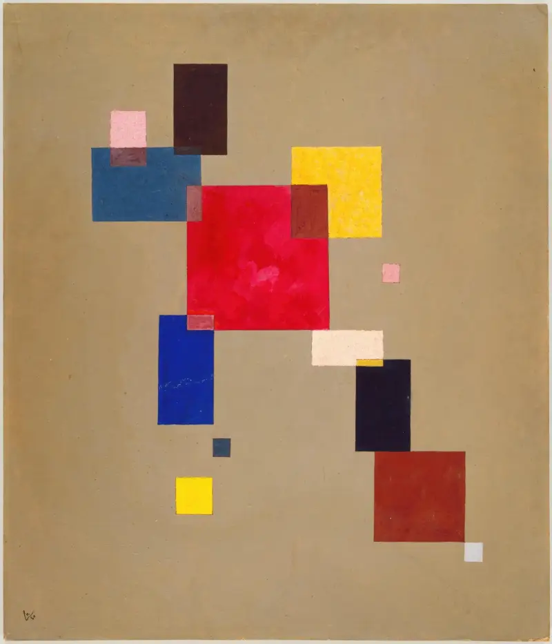 13 obdélníků, Wassily Kandinsky