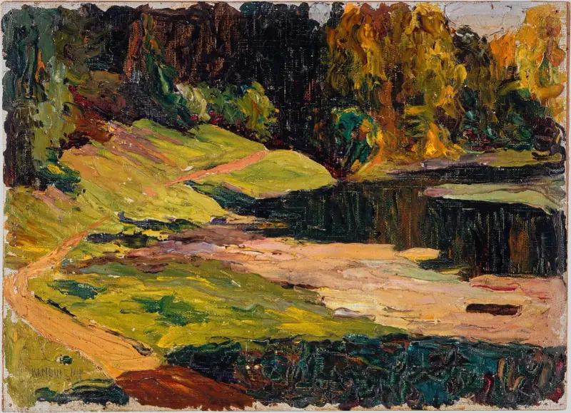 Akhtyrka Park av Wassily Kandinsky