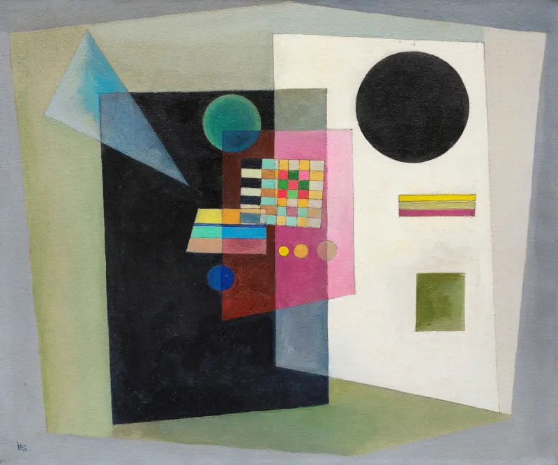 Behauptend von Wassily Kandinsky
