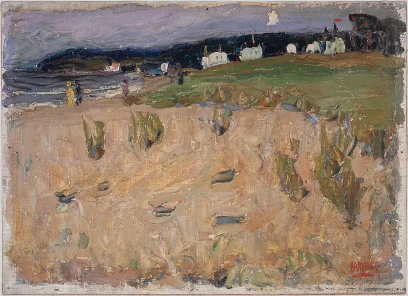 Binz auf Rügen (Twilight) av Wassily Kandinsky