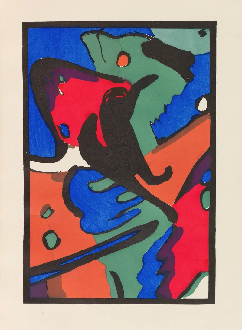 Der Blaue Reiter, 1912 – nr 3 av Wassily Kandinsky