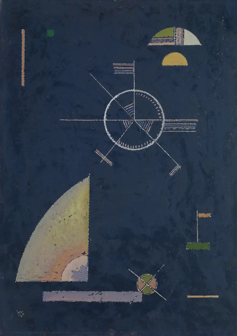 Tupě šedá, Wassily Kandinsky