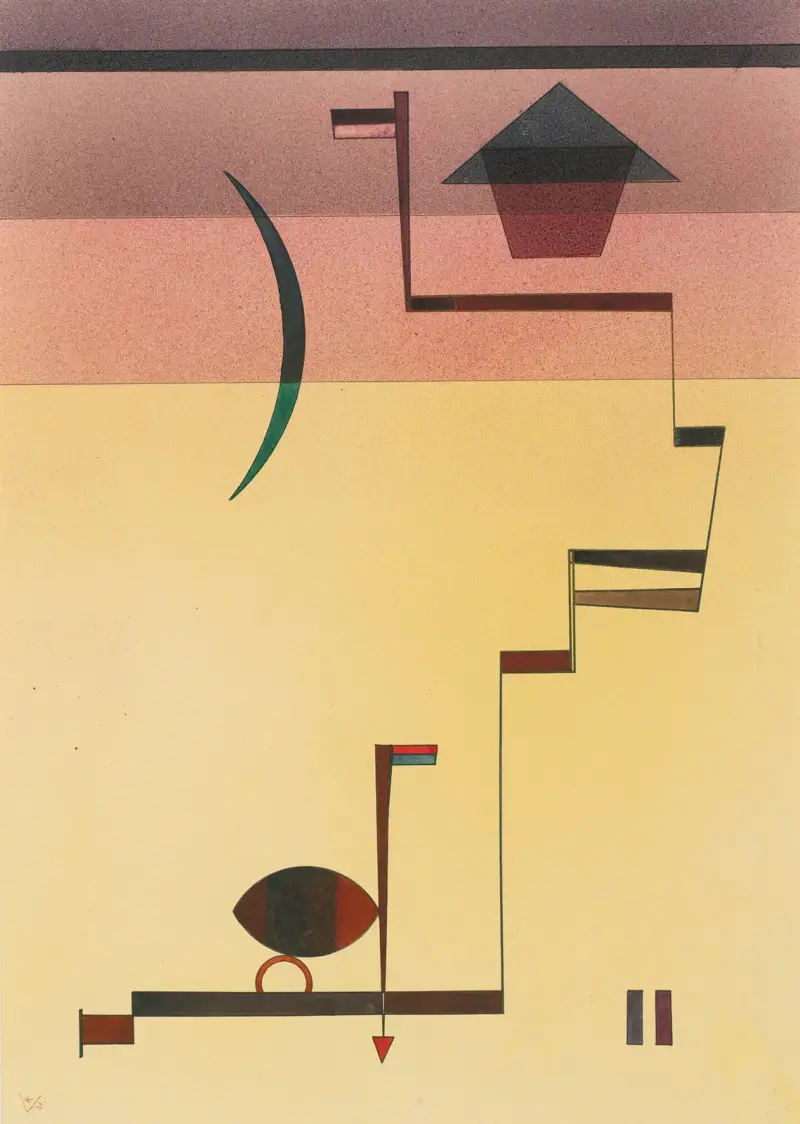 Kanciasty, Wassily Kandinsky