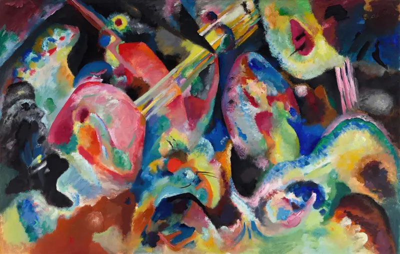 Improwizacja powódź, Wassily Kandinsky
