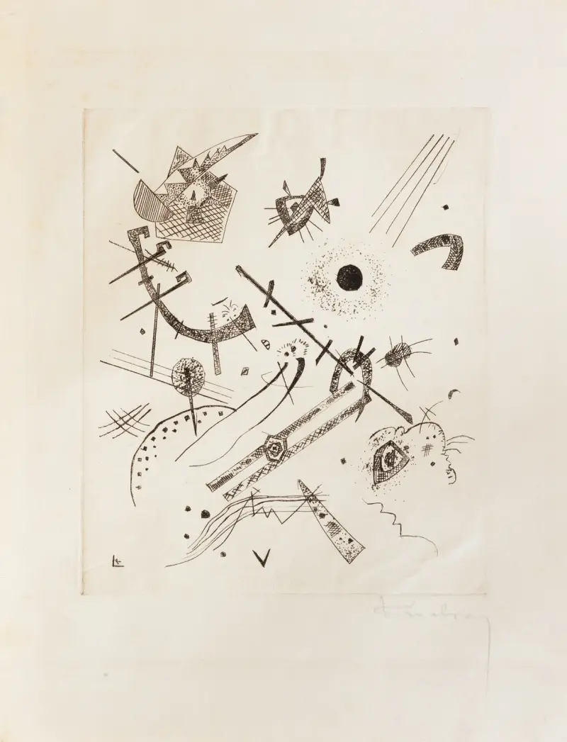 Kleine Welten (Small Worlds) XI, 1922 – nr 1 av Wassily Kandinsky