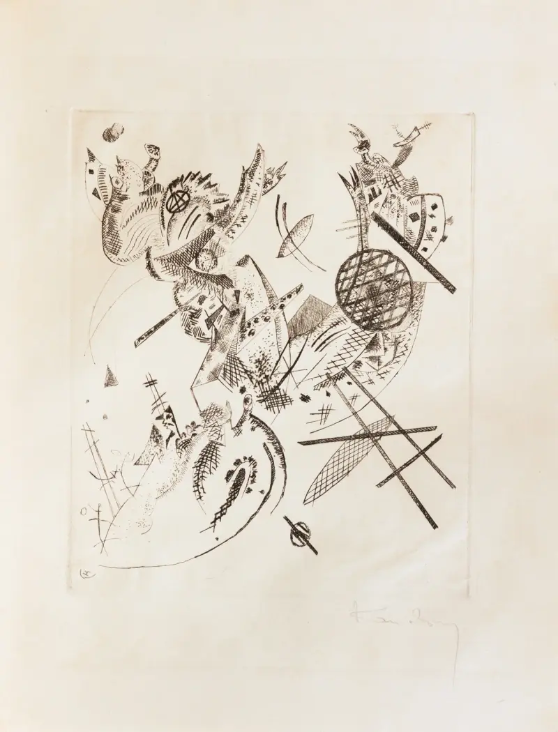 Små världar XII av Wassily Kandinsky
