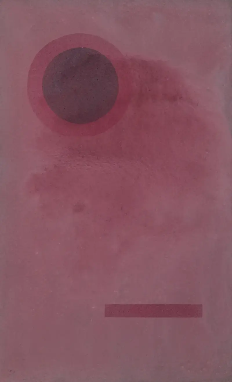 Kreis und Rechteck (Circle and Rectangle) av Wassily Kandinsky