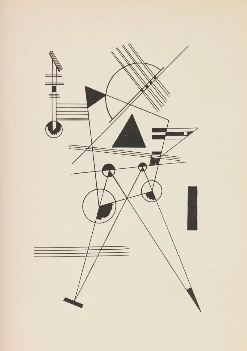 Lithographie Nr. 1, 1925 – Nr. 1 von Wassily Kandinsky