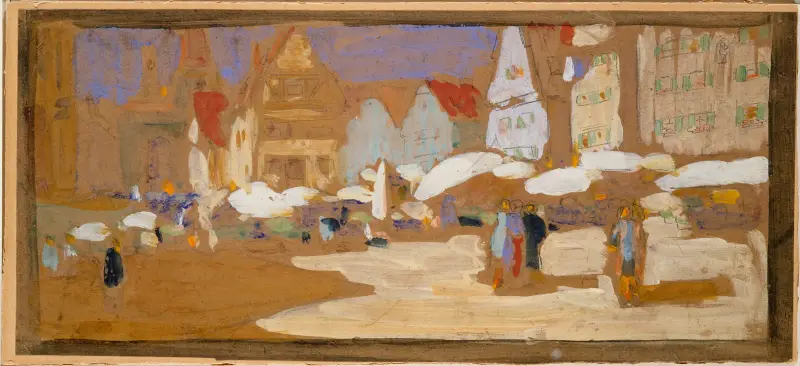 Tržiště, Wassily Kandinsky