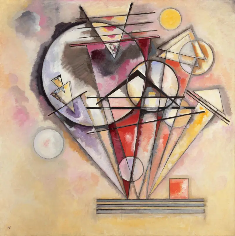 Na bodech, Wassily Kandinsky