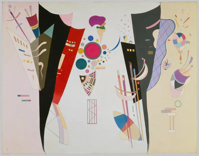 Wechselseitige Harmonie von Wassily Kandinsky