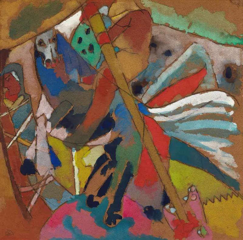 Sv. Jiří II, Wassily Kandinsky