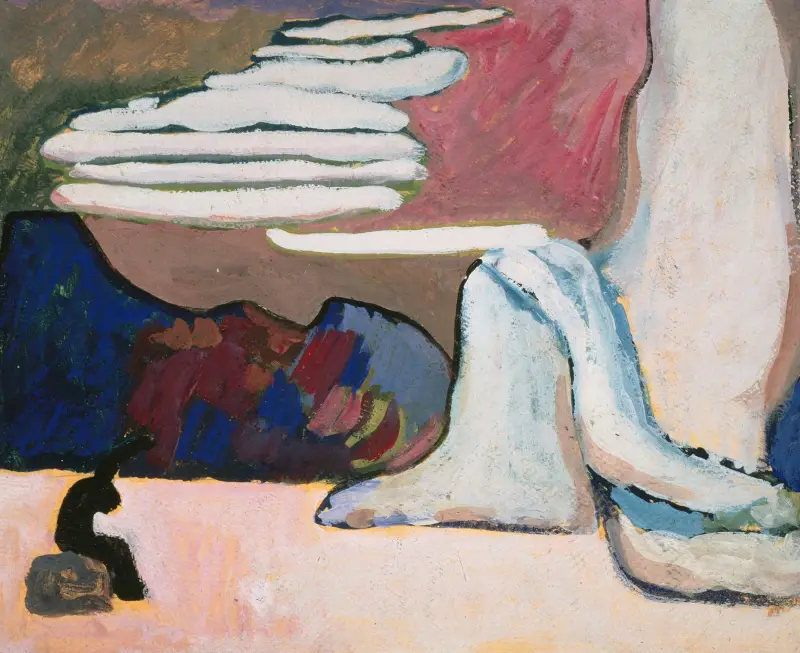 Studie für Schwarz und Weiß von Wassily Kandinsky