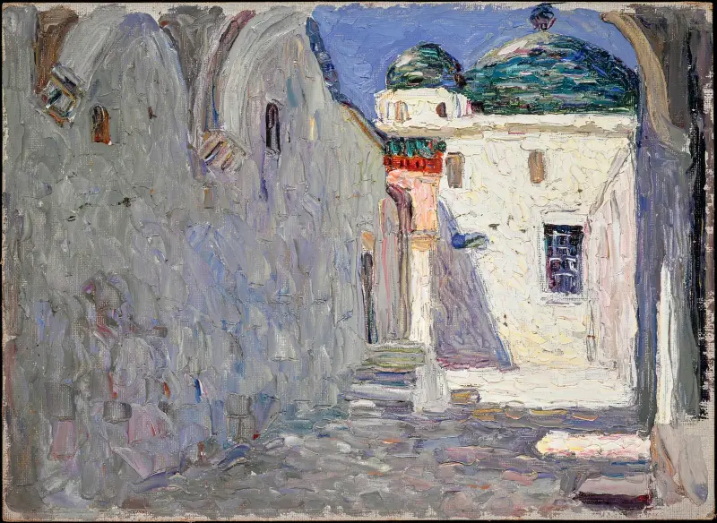 Tunisstraße von Wassily Kandinsky