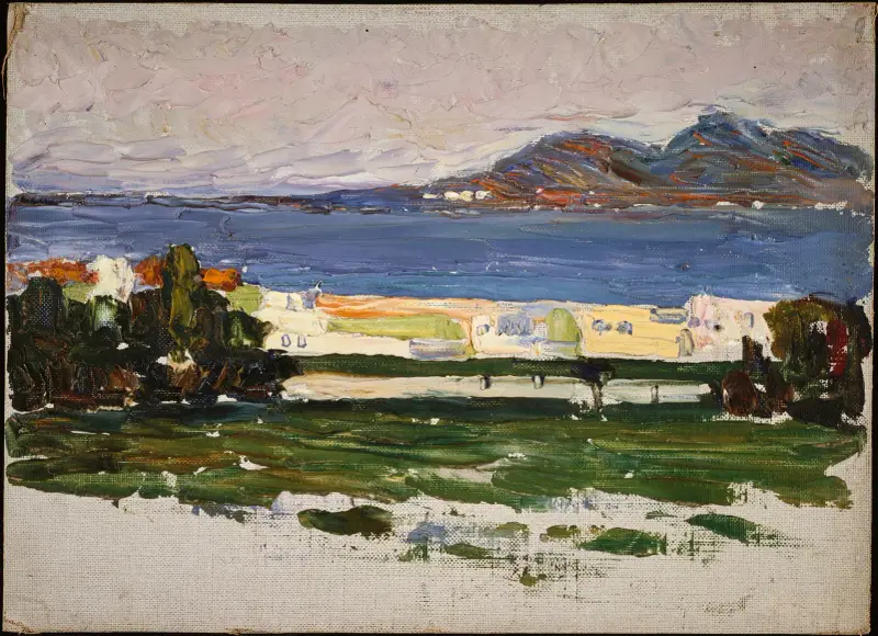 Tunis, die Bucht von Wassily Kandinsky